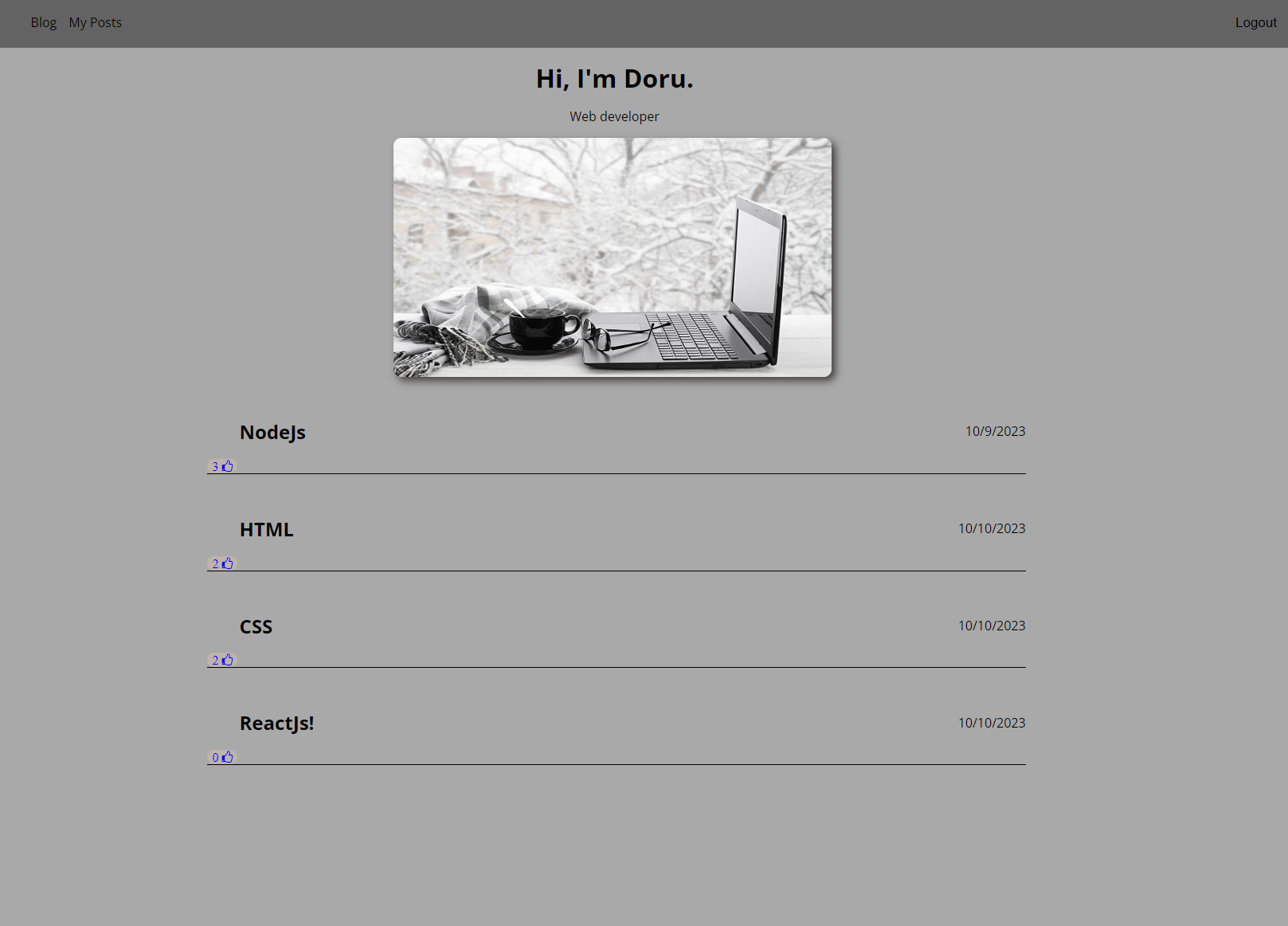 blog site