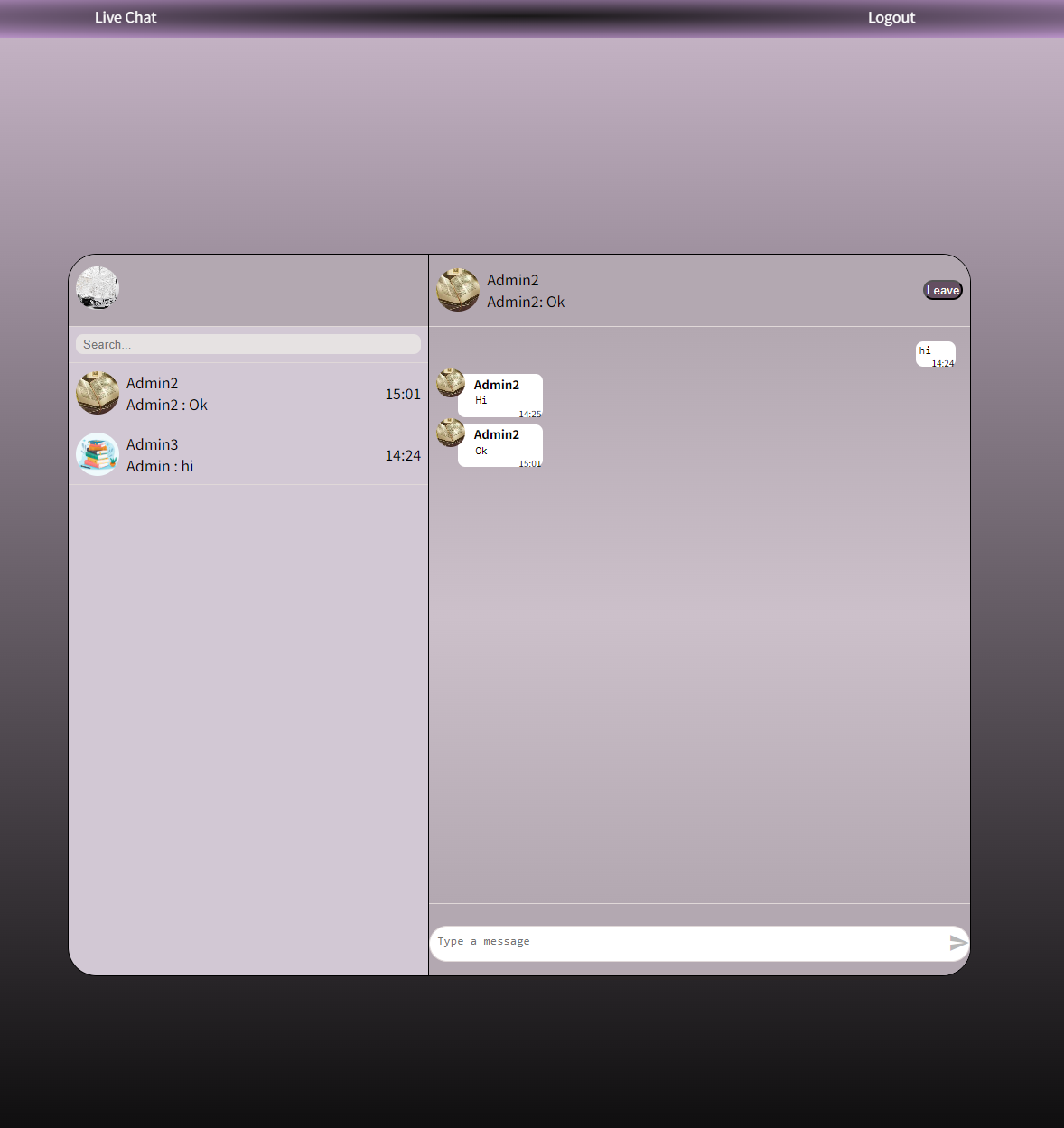 live-chat
